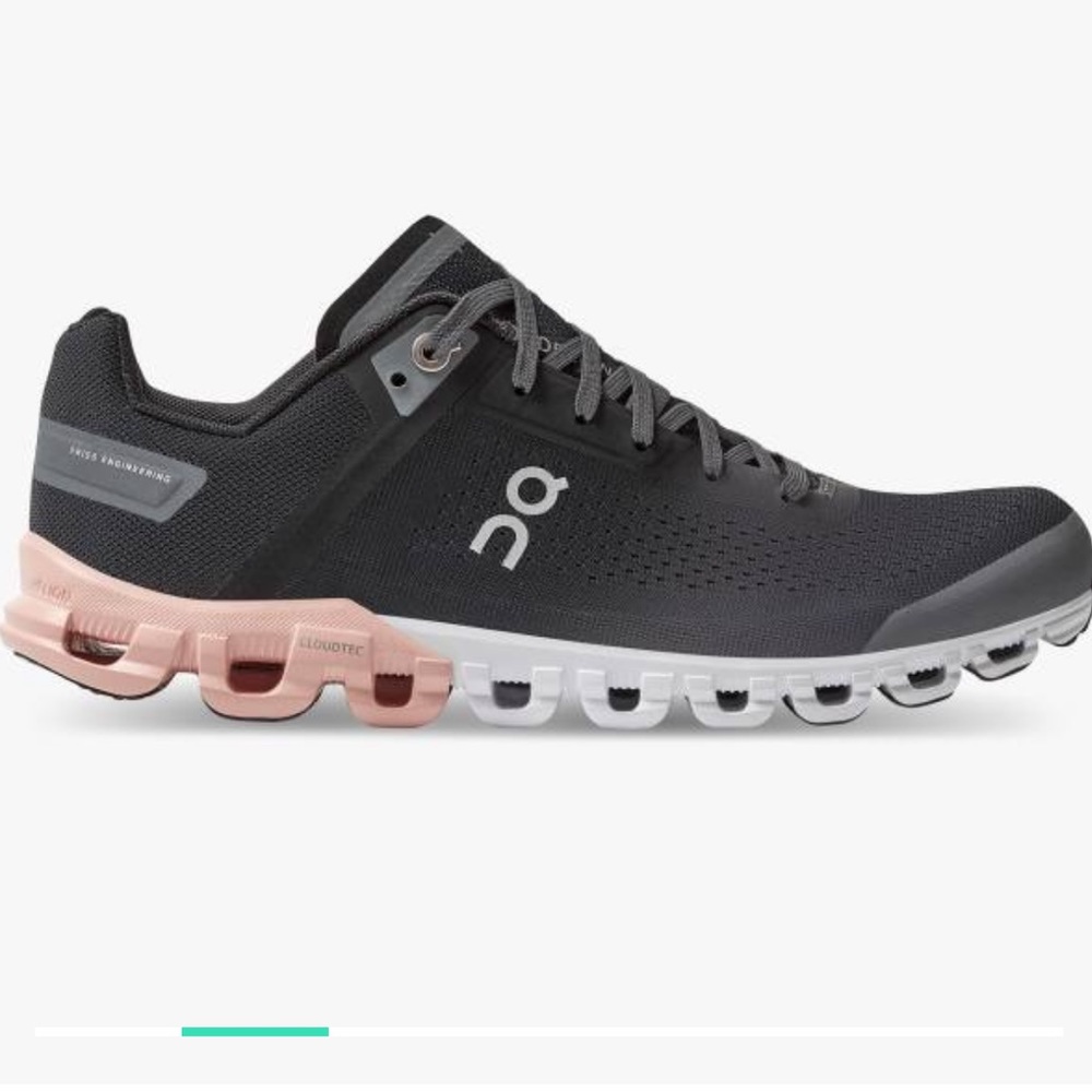 NWOT Oncloud Cloudflow Rock/ Rose Ultra Light Running Shoes